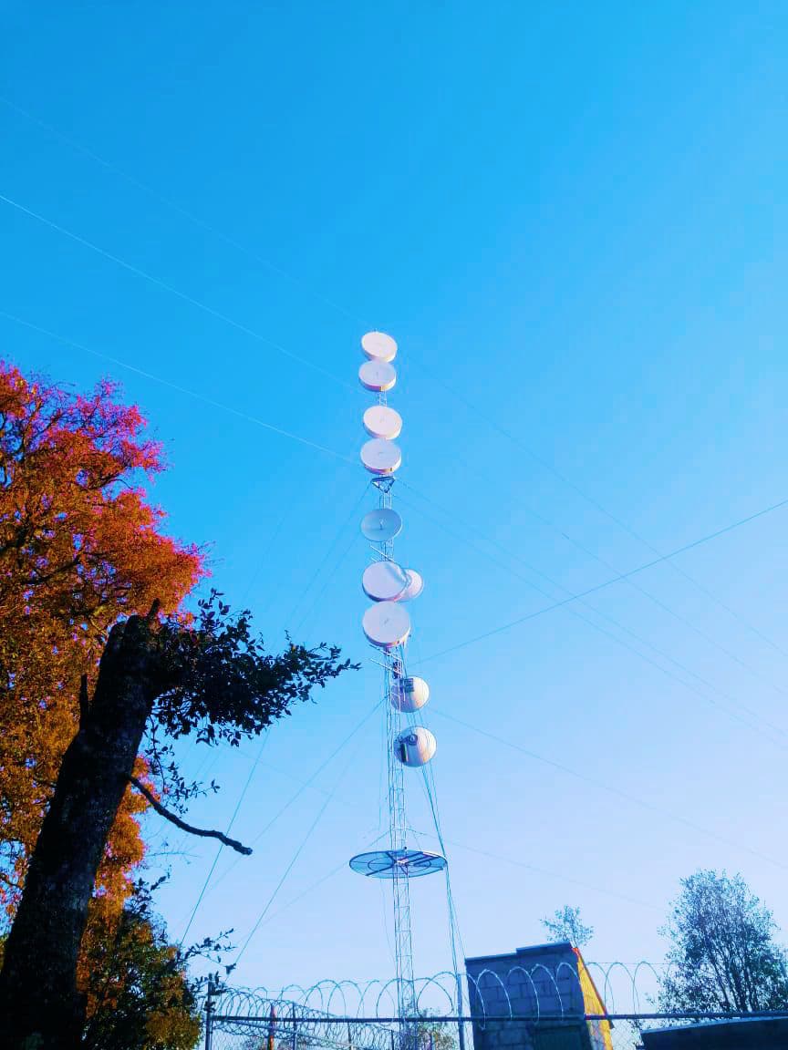 Armaduras UN34 vs ruido Ubiquiti · 105 km