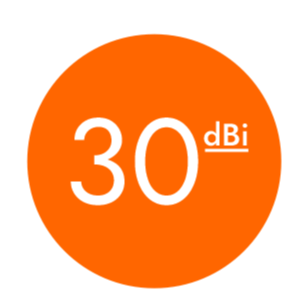 Ganancia 30 dbi NP62