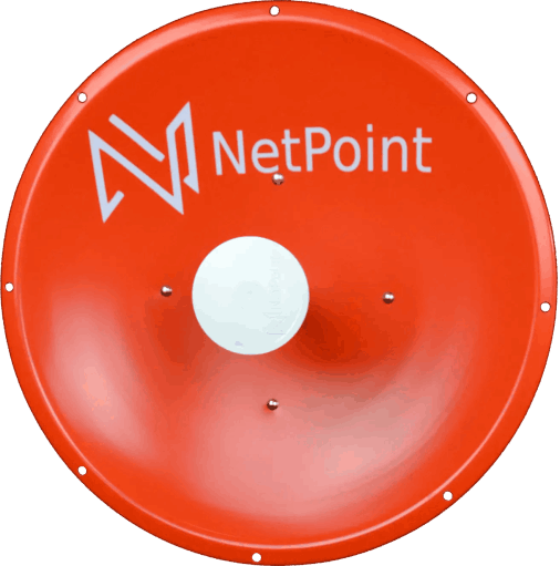 Antena para WISP - NetPoint Parabolic Antenas de 37 dBi