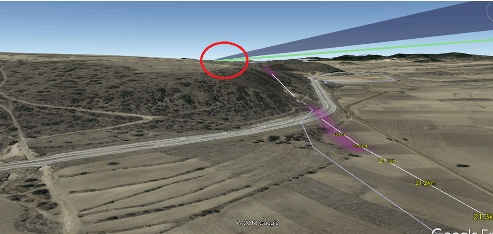 Caso con Antena NP3 y fresnel comprometido
