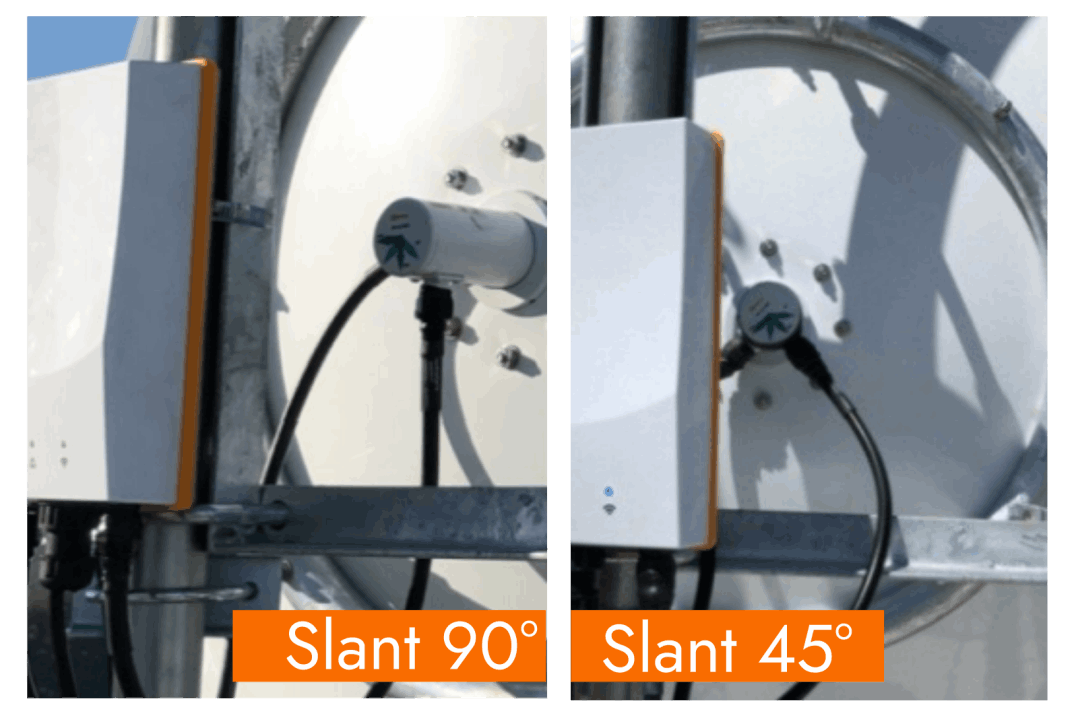 Enlace 95 km · Throughput ~1 Gb (NPTR3 + B5C) — captura 3